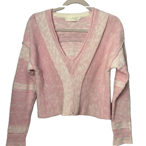 ASTR The Label Women's Pink Sweater